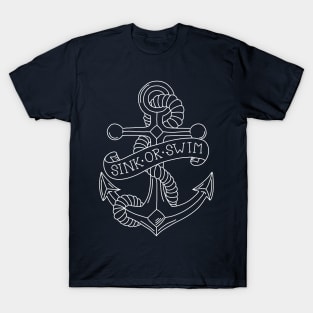 Vintage Anchor Tattoo T-Shirt